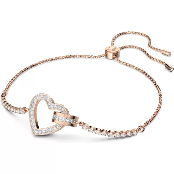 SWAROVSKI Lovely Bracelet Jewelry Collection Clear CrystalsBracelet  Rose Gold Tone Finish