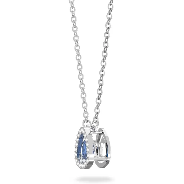 SWAROVSKI Millenia Necklace Jewelry Collection White Crystals Blue CrystalsBlue Crystals