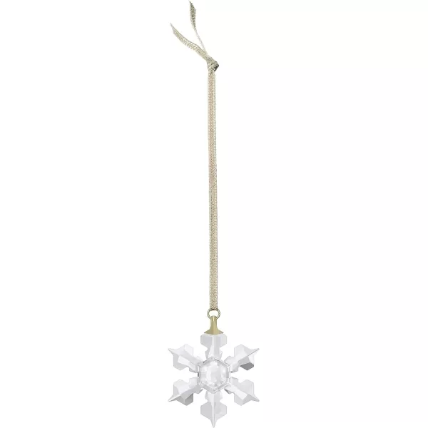 Swarovski Annual Edition 2023 Festive Ornament Gold Tone Swarovski Crystals with GoldTone Finished Metal Part of the Swarovski Annual Edition Collection2022 Annual Editions 2022 Little Snowflake