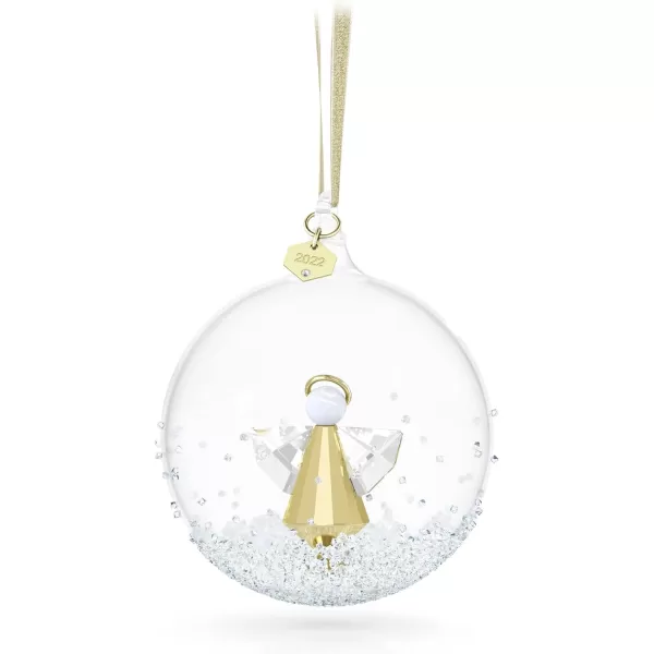 Swarovski Iconic Signum Swan Decoration Piece Small Clear Swarovski Crystals Part of the Swarovski Iconic Swan Collection2022 Bell amp Star Ornament  Ornaments 2022 Ball Ornament