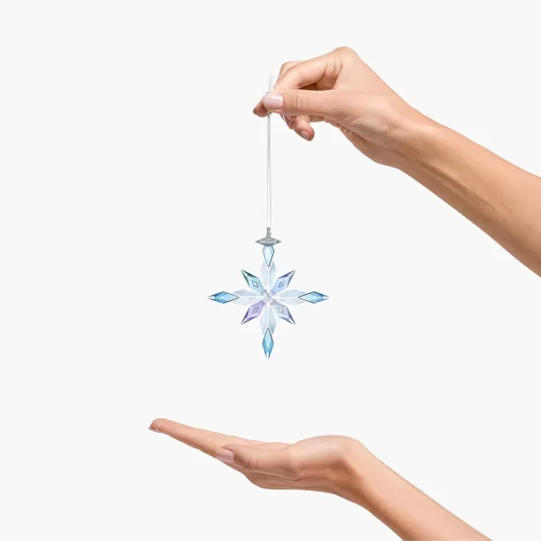 Swarovski Iconic Signum Swan Decoration Piece Small Clear Swarovski Crystals Part of the Swarovski Iconic Swan CollectionFrozen 2 Snowflake Ornament Ornament