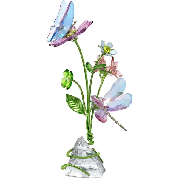 Swarovski Idyllia Butterfly and Flowers FigurineSwarovski Idyllia Butterfly and Flowers Figurine