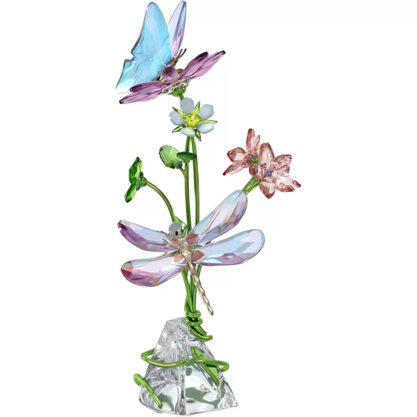 Swarovski Idyllia Butterfly and Flowers FigurineSwarovski Idyllia Butterfly and Flowers Figurine