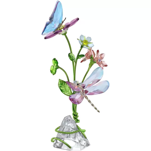 Swarovski Idyllia Butterfly and Flowers FigurineSwarovski Idyllia Butterfly and Flowers Figurine