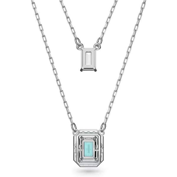 Swarovski Millenia Crystal Pendant Necklace CollectionBlue and Clear Crystal