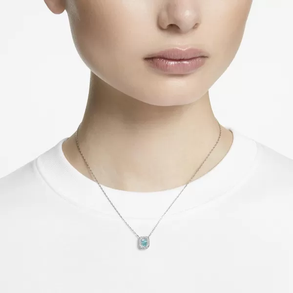 Swarovski Millenia Crystal Pendant Necklace CollectionLight Blue Crystal