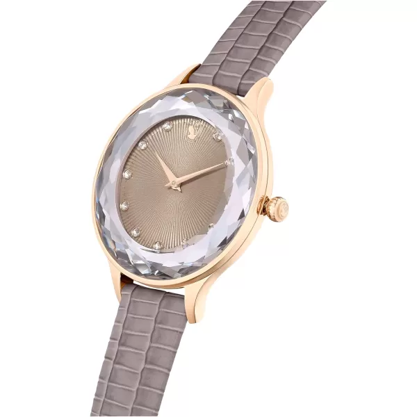 Swarovski Octea Nova Watch Swiss MadeBeige