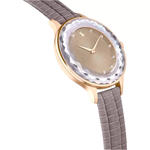 Swarovski Octea Nova Watch Swiss MadeBeige