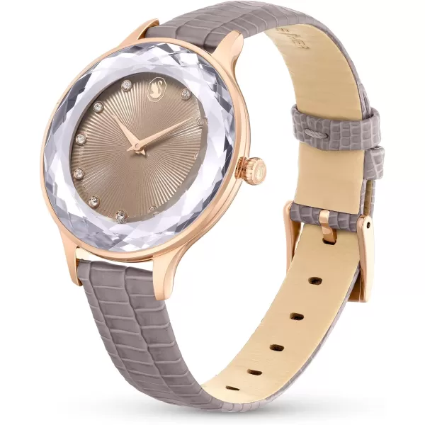 Swarovski Octea Nova Watch Swiss MadeBeige