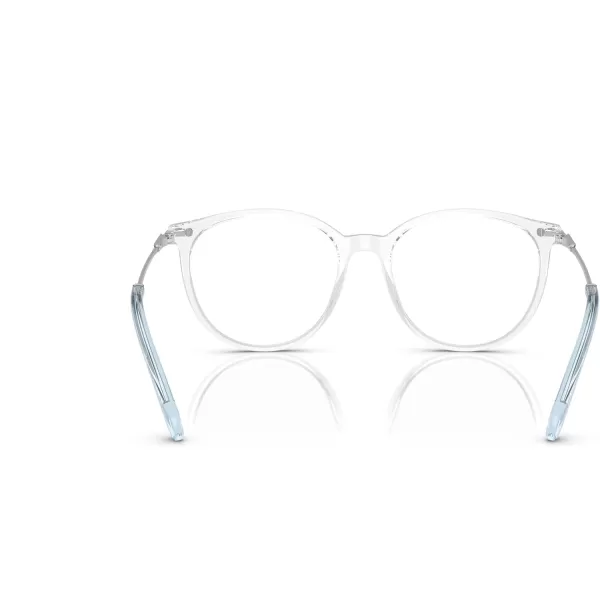 Swarovski Womens Sk2009 Round Prescription Eyewear FramesTransparentDemo Lens