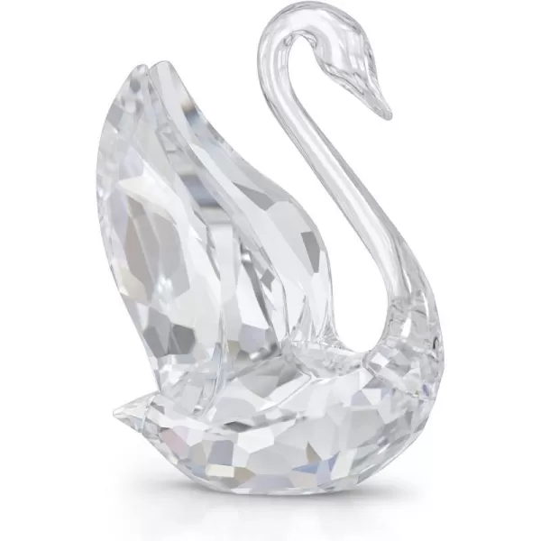 Swarovski Iconic Signum Swan Decoration Piece Small Clear Swarovski Crystals Part of the Swarovski Iconic Swan CollectionIconic Swan Crystal Ornament Ornament