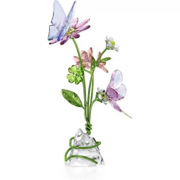 Swarovski Idyllia Butterfly and Flowers FigurineSwarovski Idyllia Butterfly and Flowers Figurine