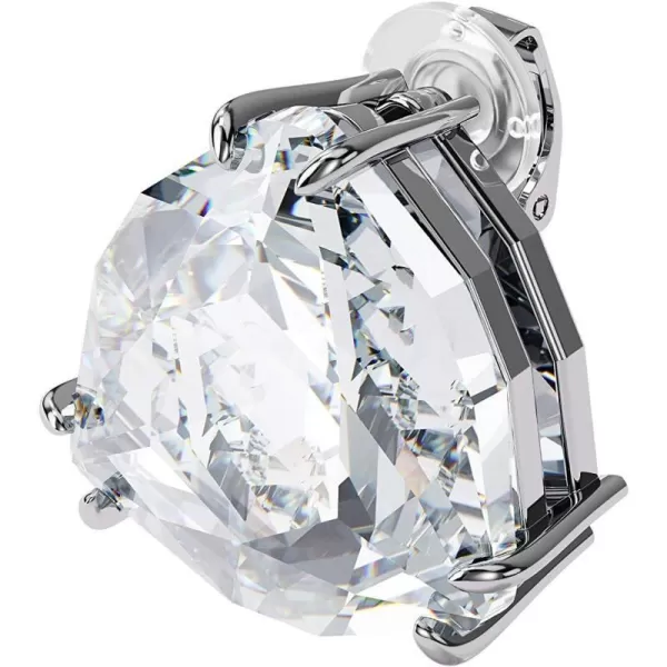 Swarovski Mesmera Earring Jewelry Collection Rhodium Finish Clear CrystalsTrillion Cut