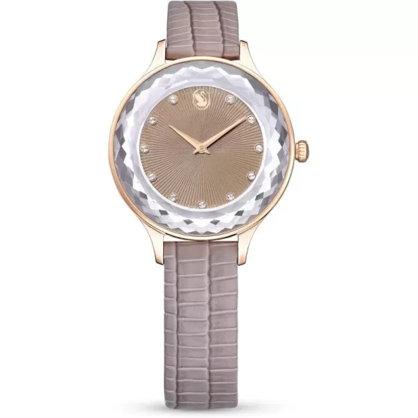 Swarovski Octea Nova Watch Swiss MadeBeige