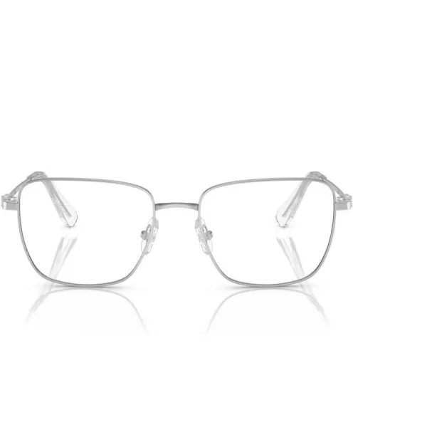 Swarovski Womens Sk1003 Square Prescription Eyewear FramesSilverDemo Lens