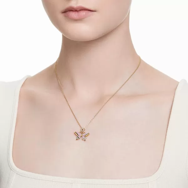 SWAROVSKI Idyllia Butterfly Crystal Jewelry CollectionPendant Necklace