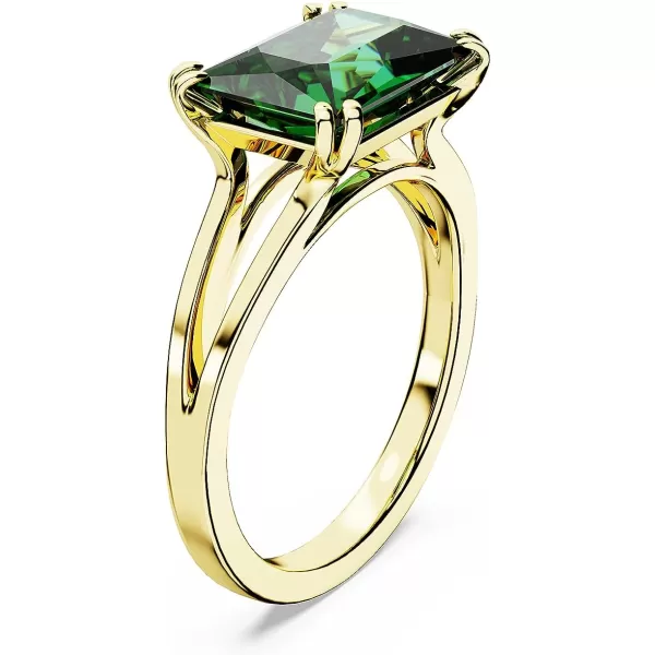 SWAROVSKI Matrix Cocktail Ring with Green StoneUS 5EU 50