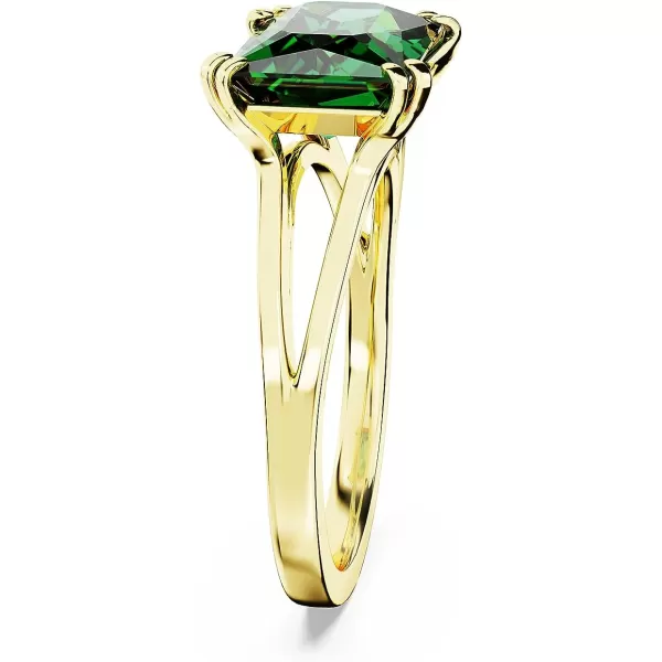 SWAROVSKI Matrix Cocktail Ring with Green StoneUS 5EU 50