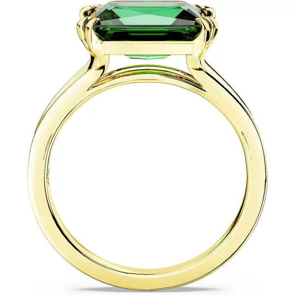 SWAROVSKI Matrix Cocktail Ring with Green StoneUS 5EU 50