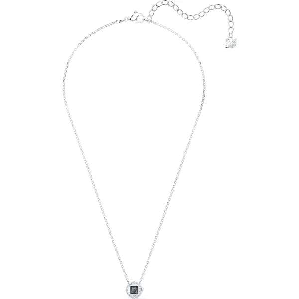 Swarovski Crystal Jewelry Set Collection featuring Necklaces and EarringsAngelic Square Crystal Set