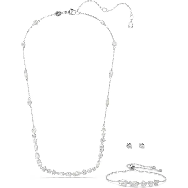 Swarovski Crystal Jewelry Set Collection featuring Necklaces and EarringsMesmera Jewelry Set