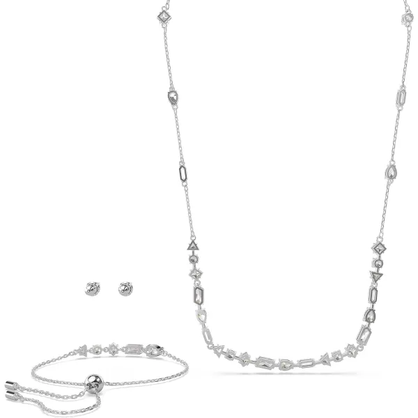 Swarovski Crystal Jewelry Set Collection featuring Necklaces and EarringsMesmera Jewelry Set