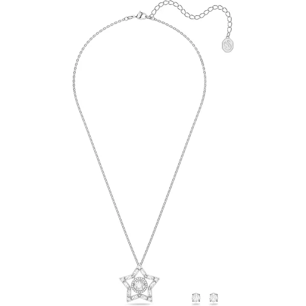 Swarovski Crystal Jewelry Set Collection featuring Necklaces and EarringsStella Star Set