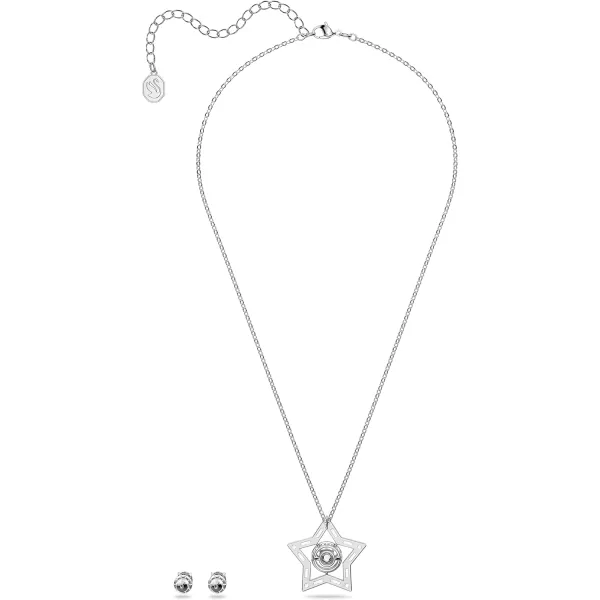 Swarovski Crystal Jewelry Set Collection featuring Necklaces and EarringsStella Star Set