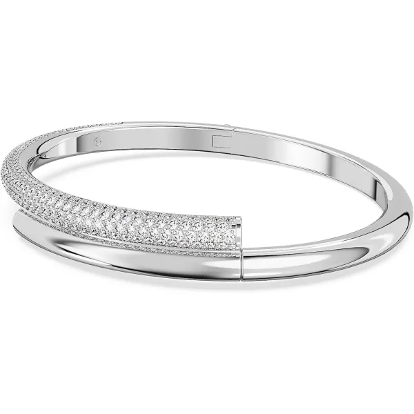 Swarovski Dextera Bangle CollectionRhodium Medium