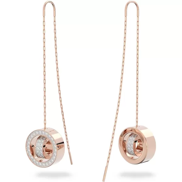 Swarovski Hollow Collection Drop EarringsBlue