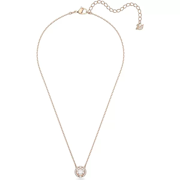 Swarovski Sparking Dance Crystal Jewelry Collection Gold Tone amp Rose Gold Tone FinishPendant Necklace  Gold Tone Finish