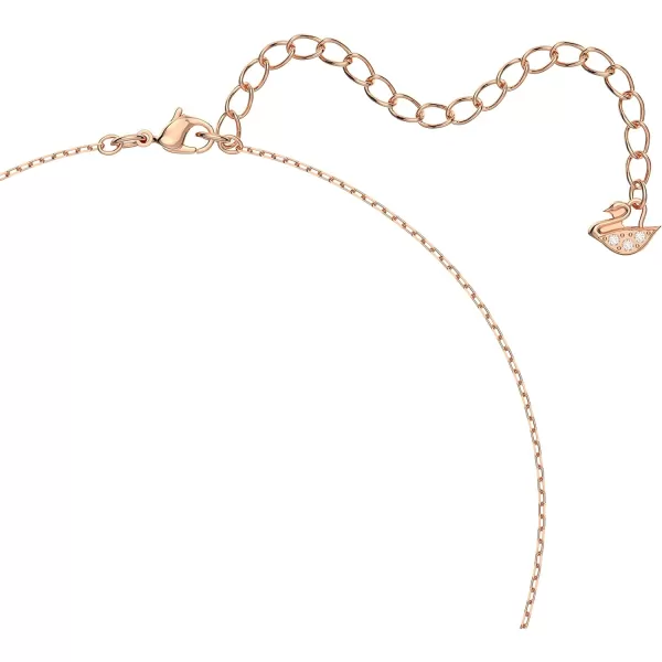 Swarovski Sparking Dance Crystal Jewelry Collection Gold Tone amp Rose Gold Tone FinishPendant Necklace  Rose Gold Tone