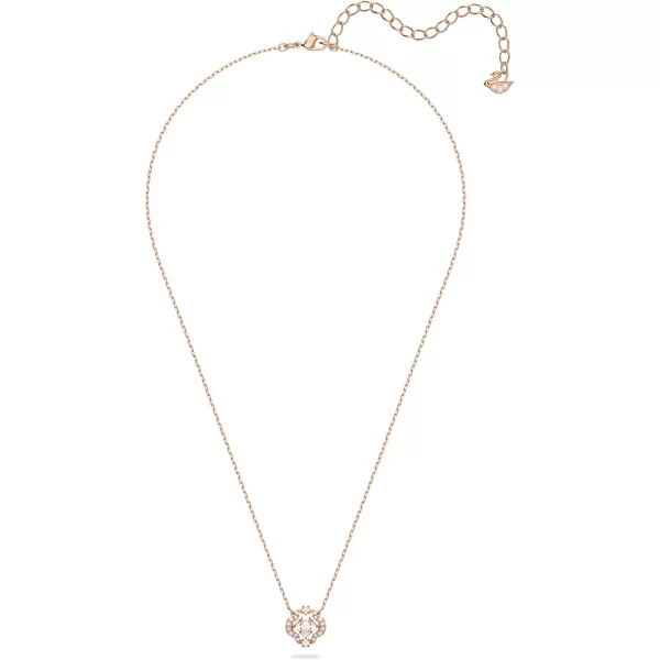 Swarovski Sparking Dance Crystal Jewelry Collection Gold Tone amp Rose Gold Tone FinishPendant Necklace  Rose Gold Tone