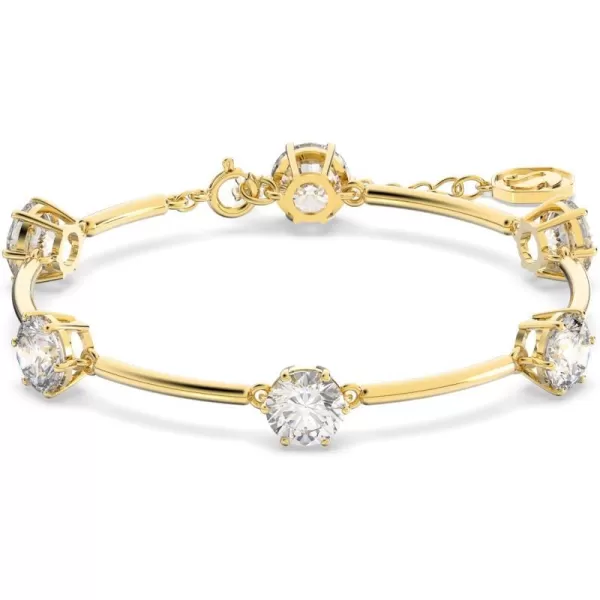 SWAROVSKI Constella Collection Bangle BraceletGold Tone