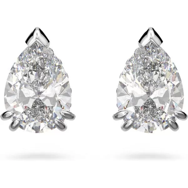 Stud Earrings - Pear Cut Crystals