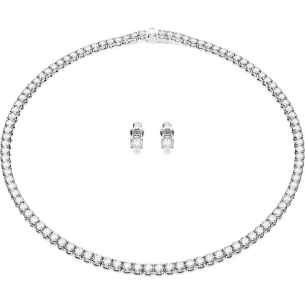 Swarovski Crystal Jewelry Set Collection featuring Necklaces and EarringsMatrix Jewelry Set