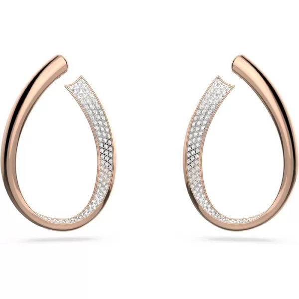 Hoop Earrings - Rose Gold Tone Finish