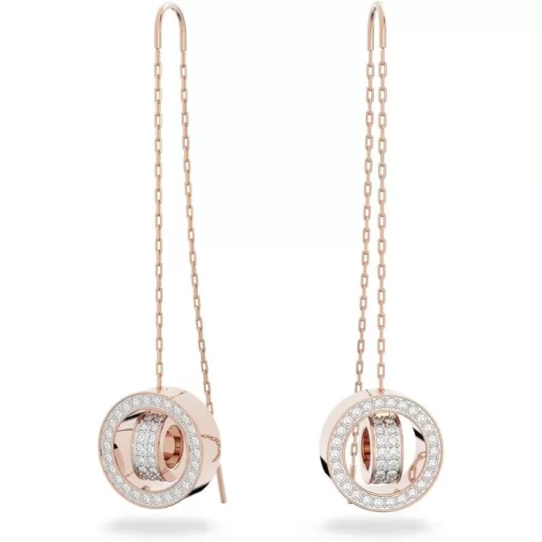 Swarovski Hollow Collection Drop EarringsBlue