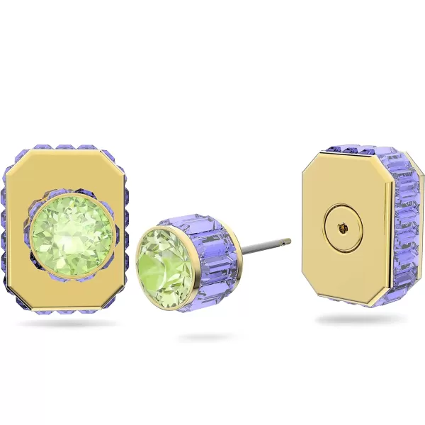 SWAROVSKI Orbita Single Pierced EarringGreen