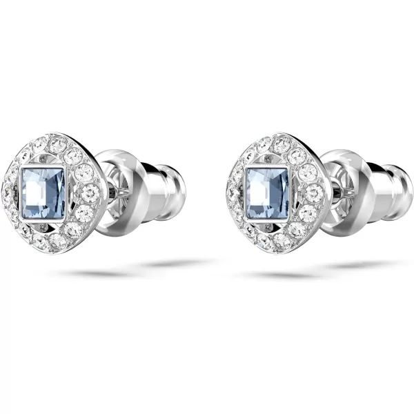 SWAROVSKI Angelic Square Collection EarringsSmoke Blue