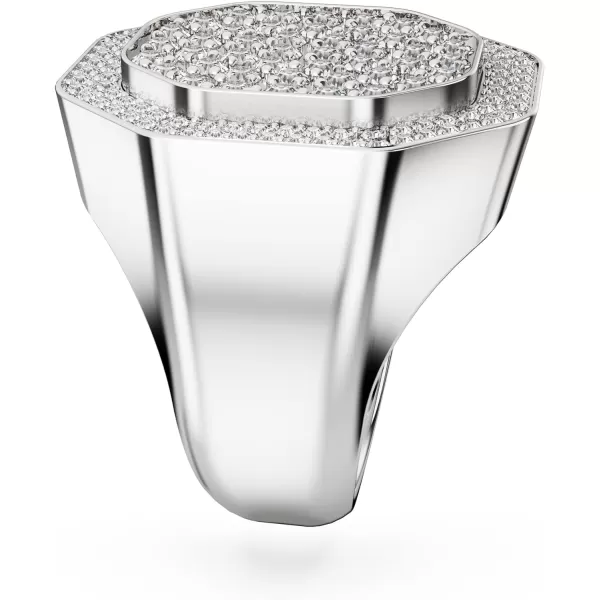 SWAROVSKI Dextera Cocktail Ring Octagonal Face with Crystal PavUS Size 5 EU 50