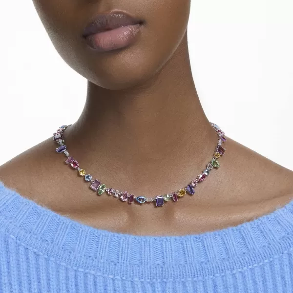 SWAROVSKI Gema Crystal Necklace CollectionMulticolored