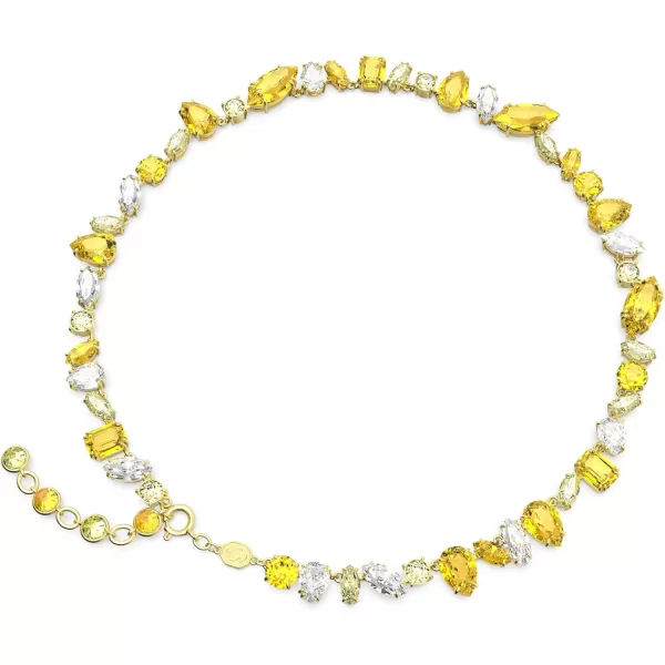 SWAROVSKI Gema Crystal Necklace CollectionYellow