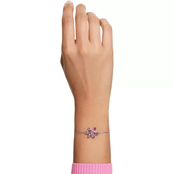 SWAROVSKI Gema Flower Motif Bracelet CollectionPink Flower Bracelet