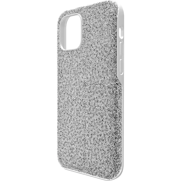 SWAROVSKI High Phone Case for iPhone 14 with Green Crystals in Ombre Effect Part of The High CollectioniPhone 12 Pro Max Silver Crystals