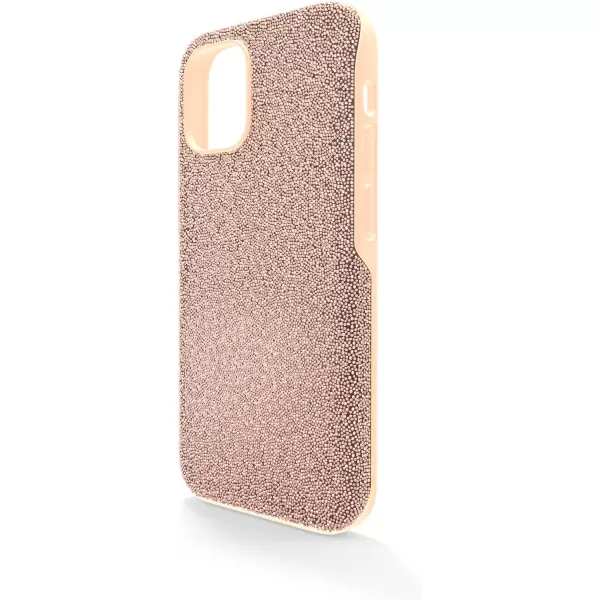 SWAROVSKI High Phone Case for iPhone 14 with Green Crystals in Ombre Effect Part of The High CollectioniPhone 12 mini Rose Gold Tone