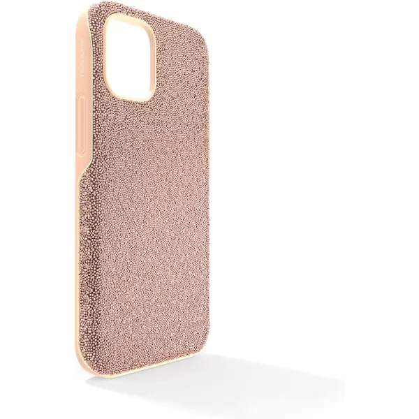 SWAROVSKI High Phone Case for iPhone 14 with Green Crystals in Ombre Effect Part of The High CollectioniPhone 12 mini Rose Gold Tone