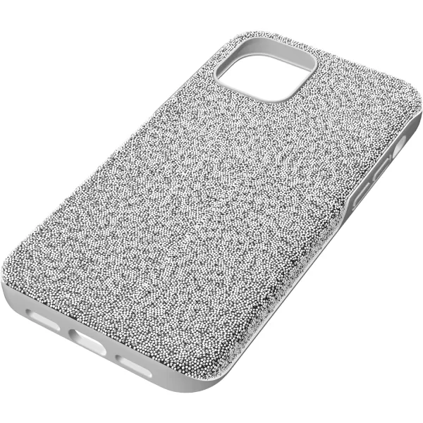 SWAROVSKI High Phone Case for iPhone 14 with Green Crystals in Ombre Effect Part of The High CollectioniPhone 12 mini Silver Crystals