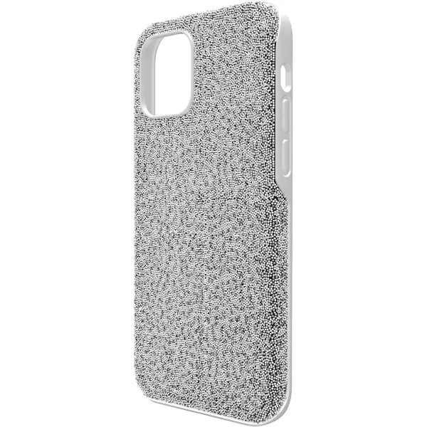 SWAROVSKI High Phone Case for iPhone 14 with Green Crystals in Ombre Effect Part of The High CollectioniPhone 1212 Pro Silver Crystals