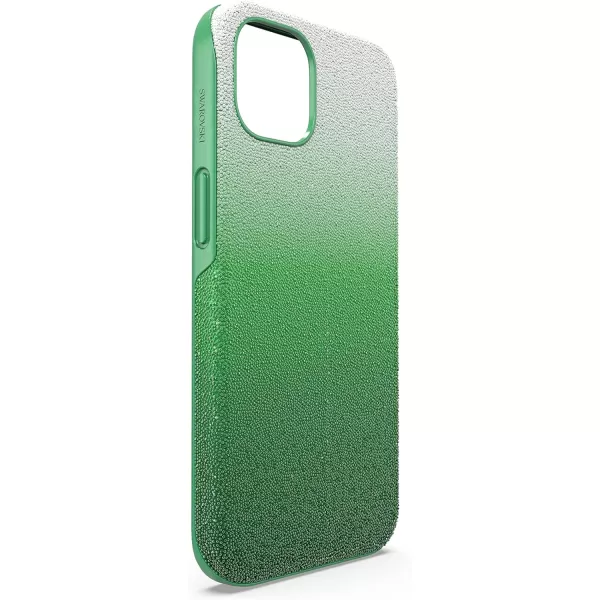 SWAROVSKI High Phone Case for iPhone 14 with Green Crystals in Ombre Effect Part of The High CollectioniPhone 13 Green